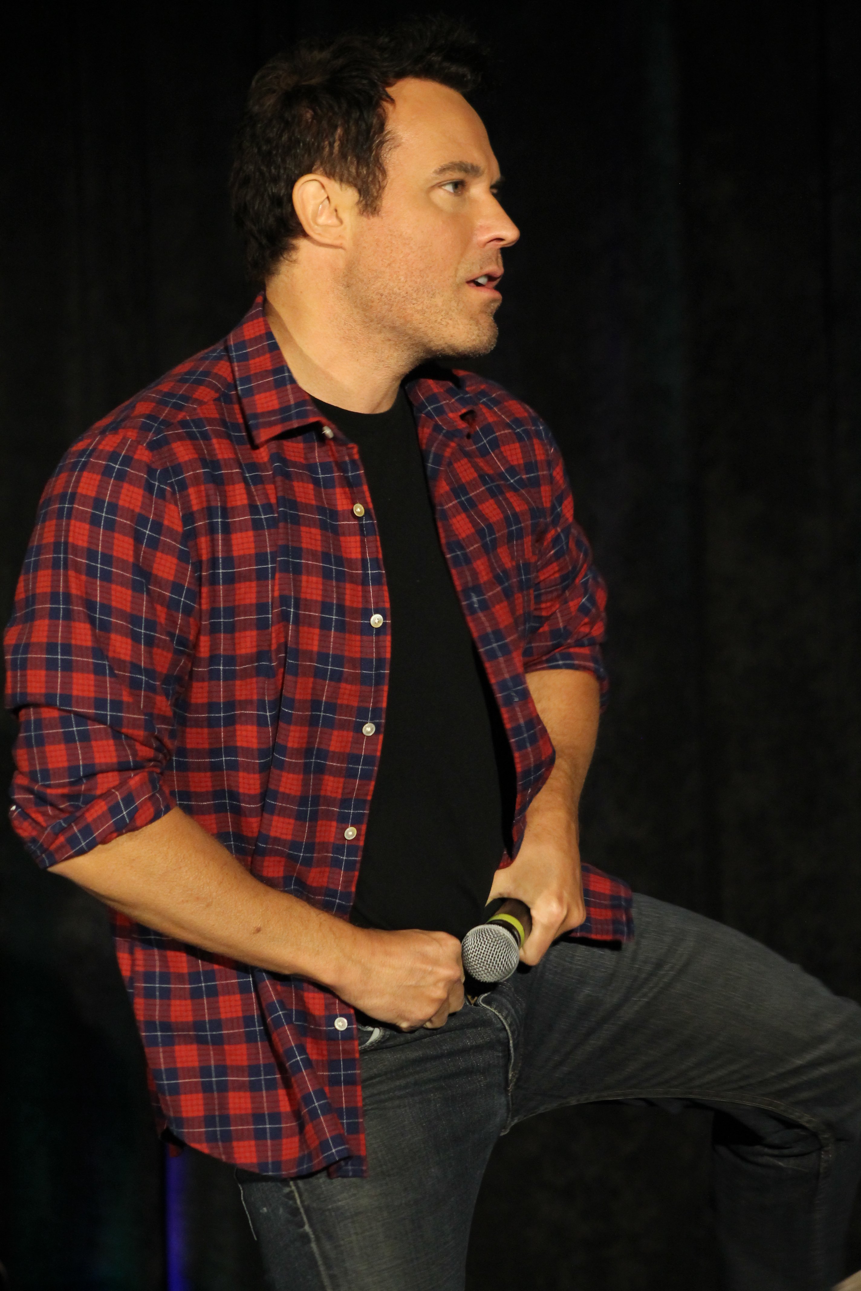 David HaydnJones at SPN Denver Con. Photo courtesy of Brandi Walstrom