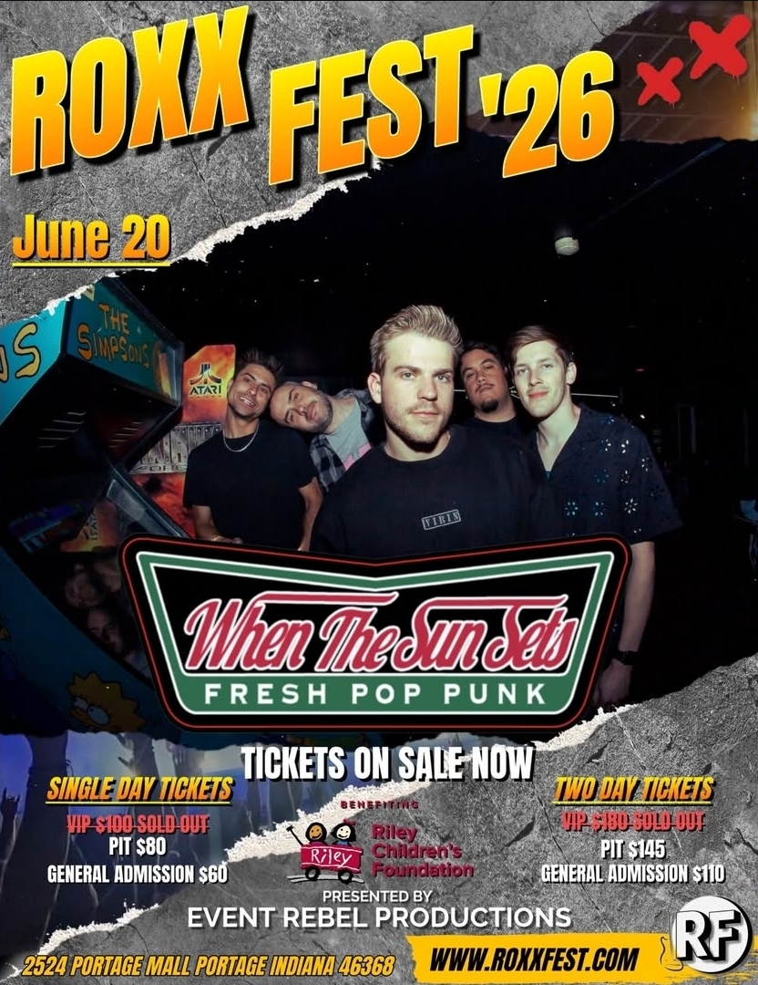 Pop Punk With a Purpose: When The Sun Sets Headed to Roxx Fest 26
